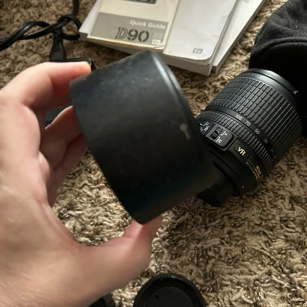 Nikon D90 18-105 VR Kit With Extra Lens